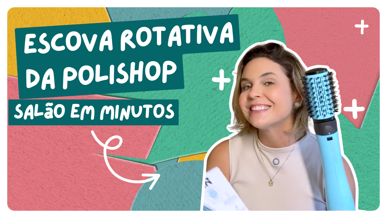 Testei a Nova Escova Rotativa da Polishop com Conair: Resultado de Salão em Minutos! 💇‍♀️✨