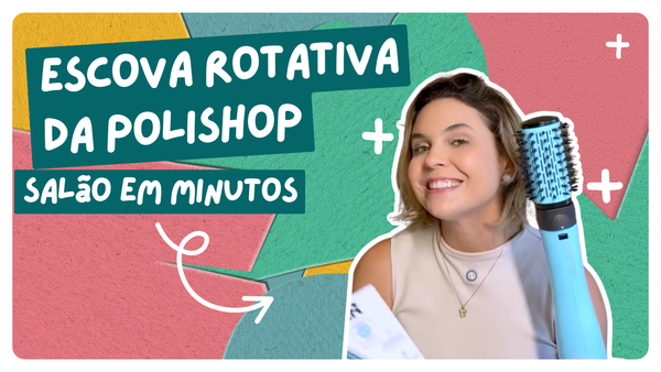 Testei a Nova Escova Rotativa da Polishop com Conair: Resultado de Salão em Minutos! 💇‍♀️✨